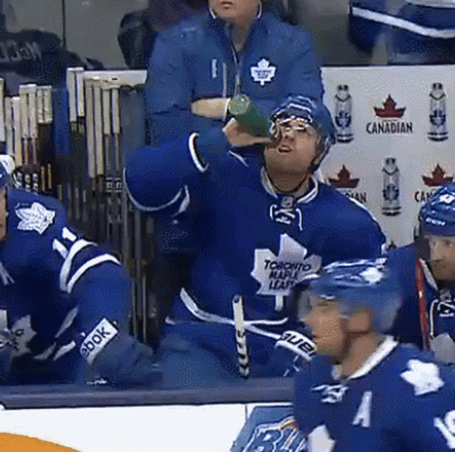 Phil Kessel Vs. The Water Bottle, Water Bottle Wins