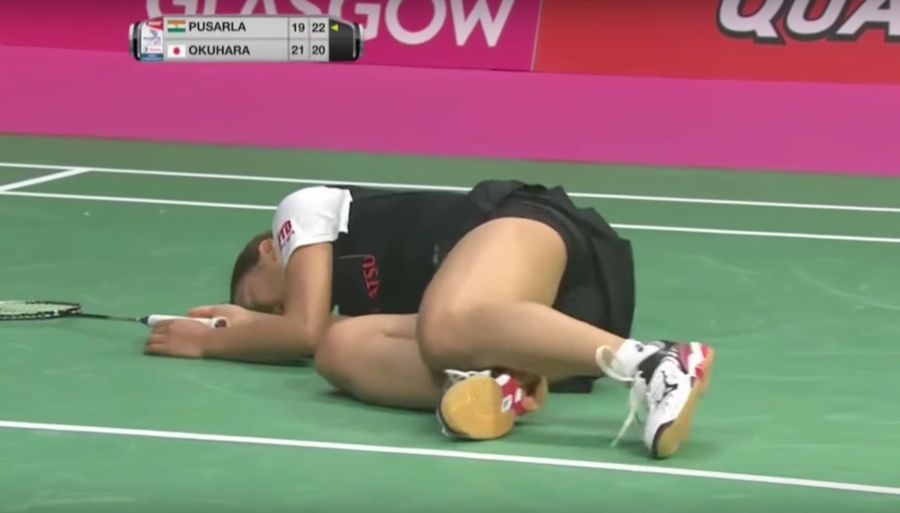 Badminton Players Rally Back And Forth Forever Until They Collapse