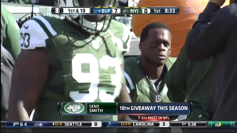 Geno Smith's First Quarter Performance, In One Vine