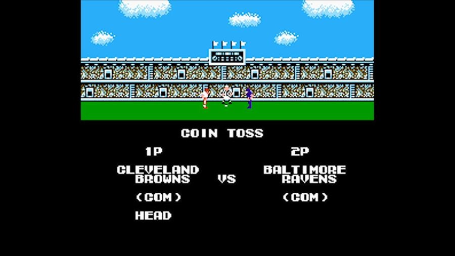 Browns. Ravens. <i>Tecmo Super Bowl</i>.