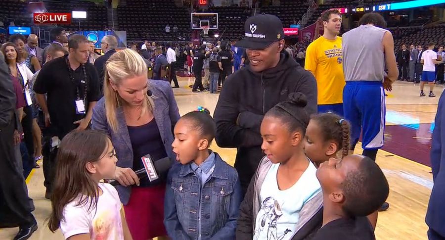 J.R. Smith&#39;s Daughter Burns Him On National Television