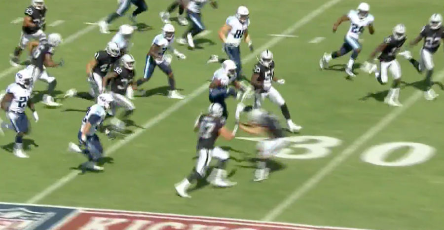 Adoree&#39; Jackson&#39;s Skills Include Soaring Over Italian Kickers<em></em>