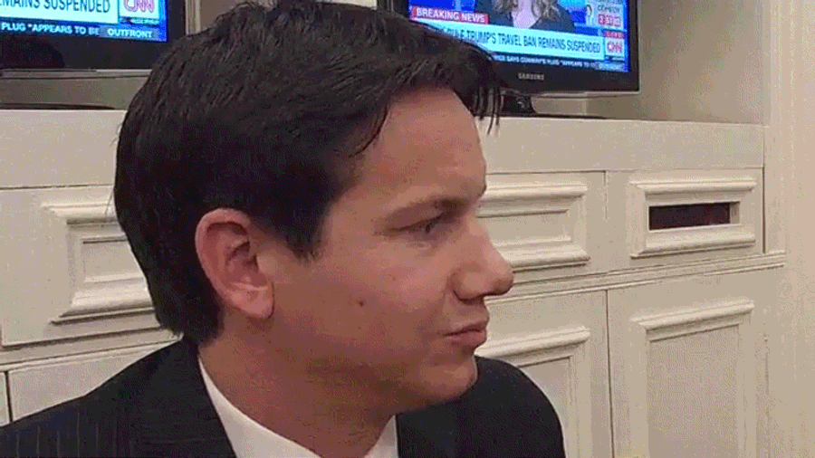 Everything About This Breitbart Interview With Sean Spicer Is Nuts