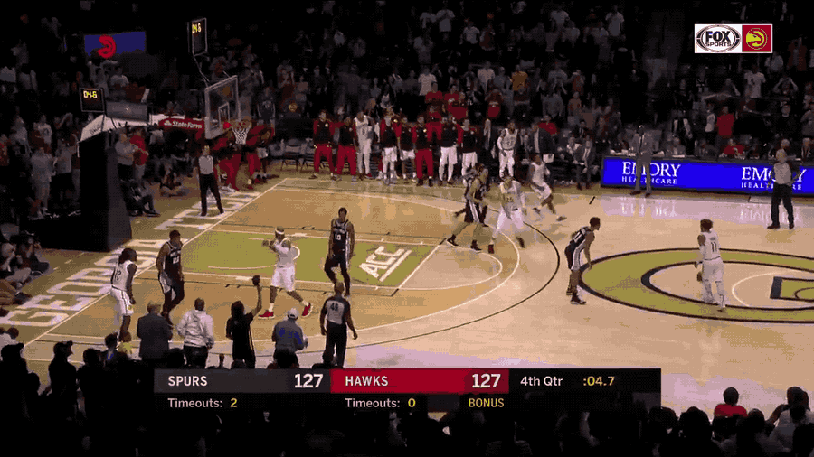 Trae Young Did A Very Trae Young Thing To Beat The Spurs