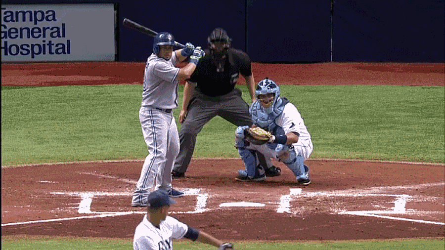 Melky Cabrera Does Not Like Thunder. Not One Bit.