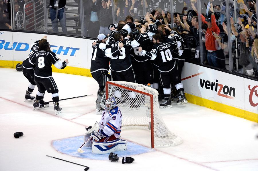 The Kings Celebrate Stanley Cup Win Next To Devastated Henrik Lundqvist