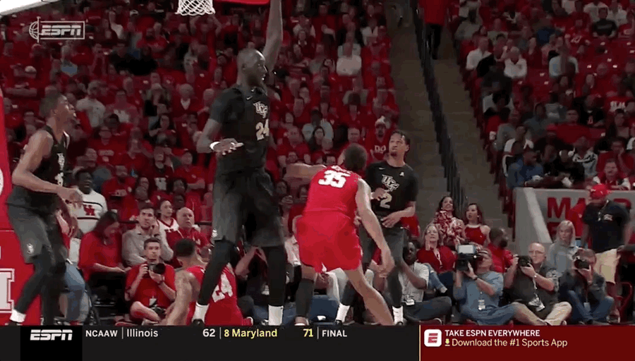 Tacko Fall Taunts Smaller Human With Incredible Reach