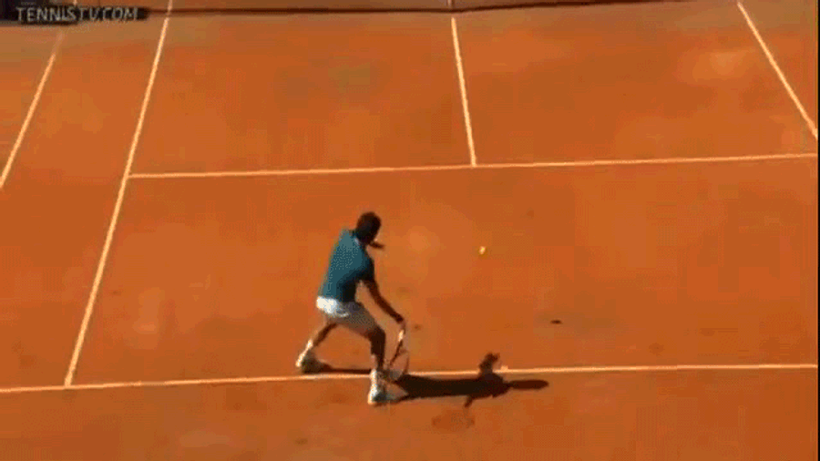 Jeremy Chardy Saves Match Point With Amazing Forehand, Beats Federer