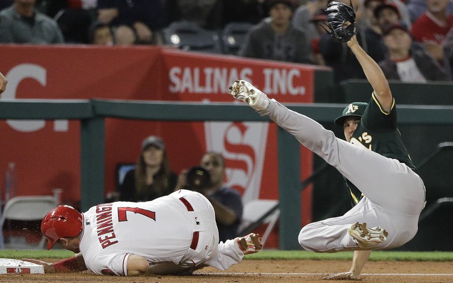 Kendall Graveman Worked Really Hard For This Unassisted Double Play
