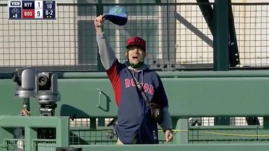 If It’s Normalcy You Seek, Then a Jackass in Fenway Is What You Need