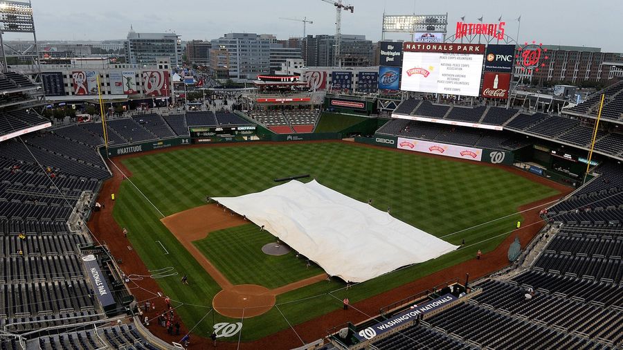 Washington Nationals Maintain Need For Rain Delay Through Two Hours With No Rain [UPDATED]