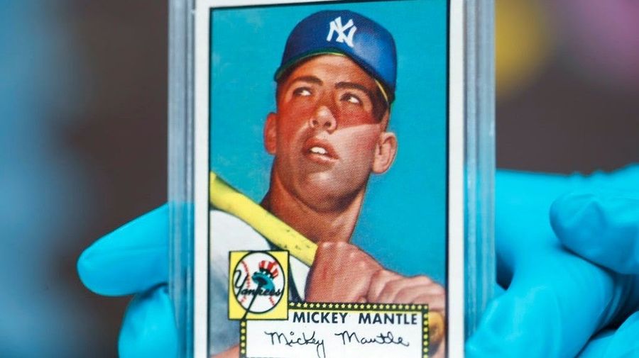 1952 Mantle Topps card sells for $5.2 million