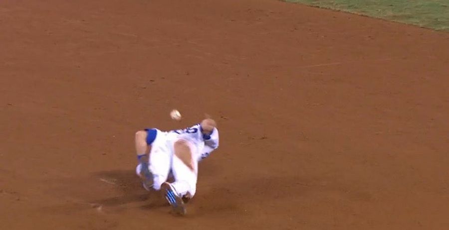 Chase Utley Turns Very Bad Play Into Very Good One