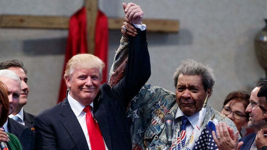 Don King Says "Nigger" While Introducing Donald Trump