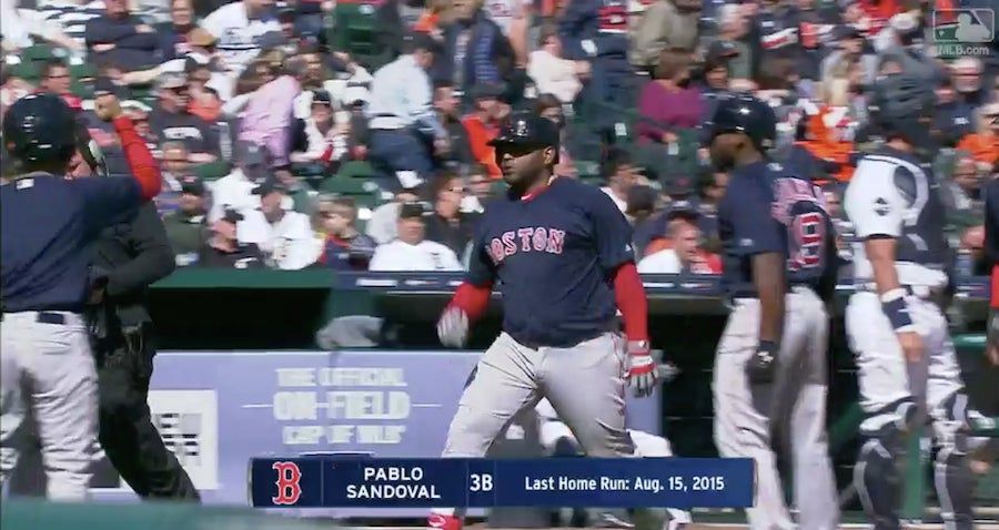 Pablo Sandoval Mashes Tater, Doesn't Eat It