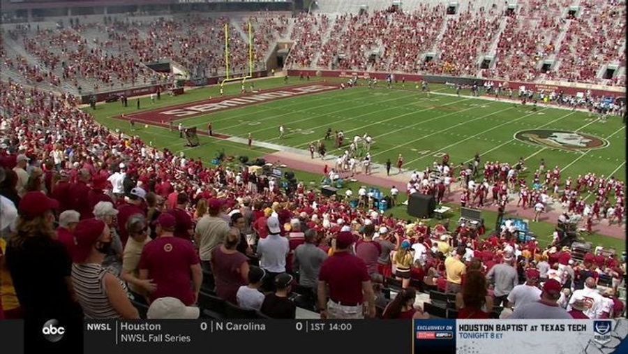 Florida Man Joins Too Many Other Florida People at Florida St. Football Game in Obviously Too Crowded Stadium