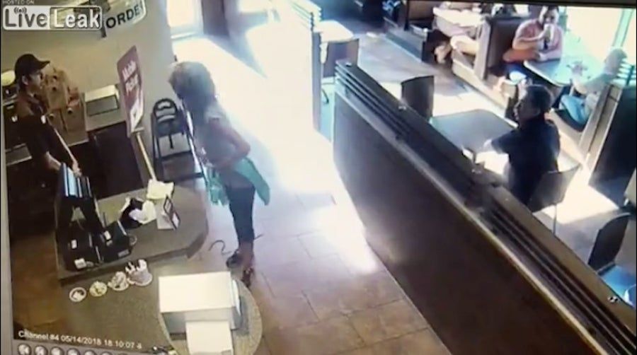 Woman Furiously Shits On Floor Of Tim Hortons, Throws It At Employees [Update]