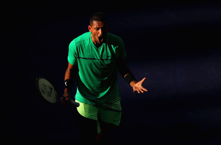 Nick Kyrgios Won't Play Roger Federer, Cites Food Poisoning