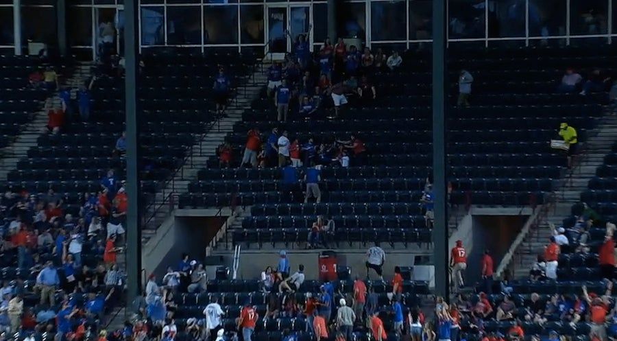 Joey Gallo Sent This Baseball To Hell, Where It Belongs