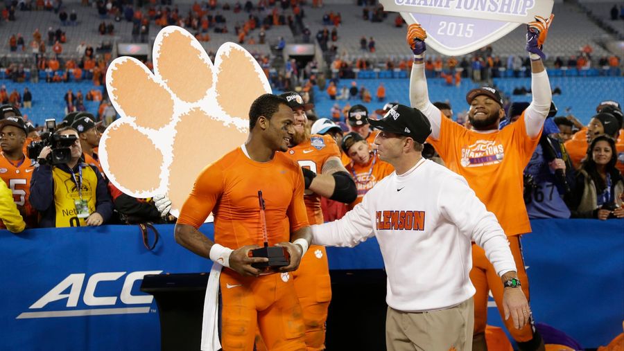 Today In College Football Programs Setting Money On Fire: Clemson Has A Giant Slide