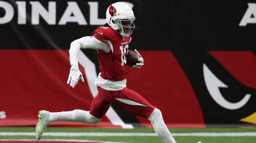 DeAndre Hopkins &#39;swerves&#39; through MAGA caravan in Ferrari, middle fingers up