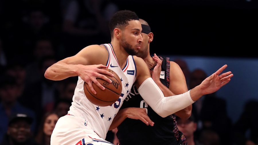 Ben Simmons Definitely Has The Energy For Jared Dudley