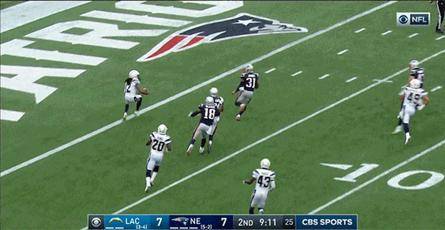 Travis Benjamin&#39;s Terrible Decisions Led To One Of The Worst Punt Returns Ever<em></em><em></em>