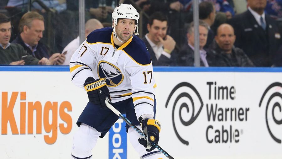 Sabres' Dave Legwand Scores On The Blue Jackets From Goddamn Mars