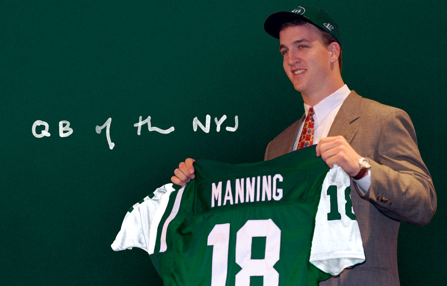 It's Been 20 Years Since Peyton Manning, The Jets, And The Draft That Might Have Been