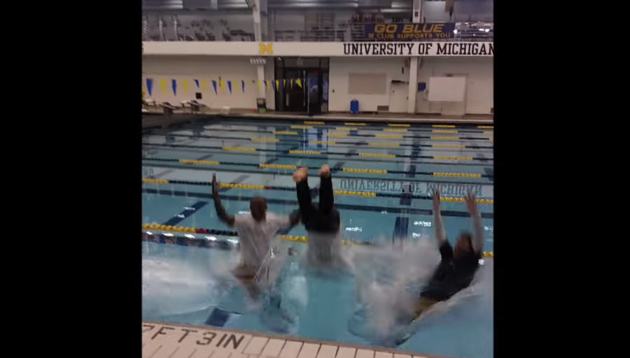 Big Boy Jim Harbaugh Makes A Big-Boy Splash