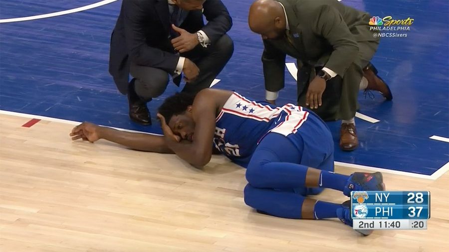 Markelle Fultz Smacked Heads With Joel Embiid And Sent Him To The Locker Room [Update]