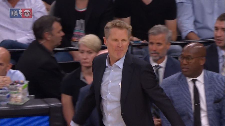 Steve Kerr Seems Upset