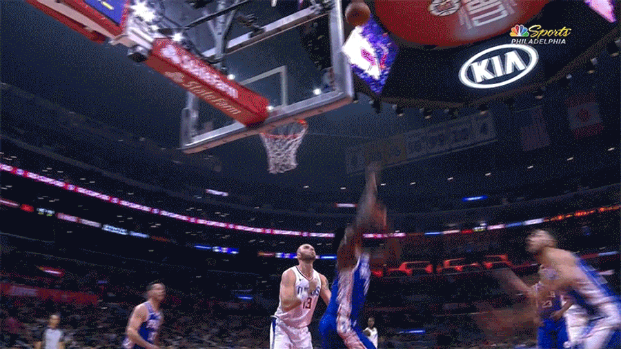 Joel Embiid Flips Out After Ben Simmons Fights Him For A Rebound