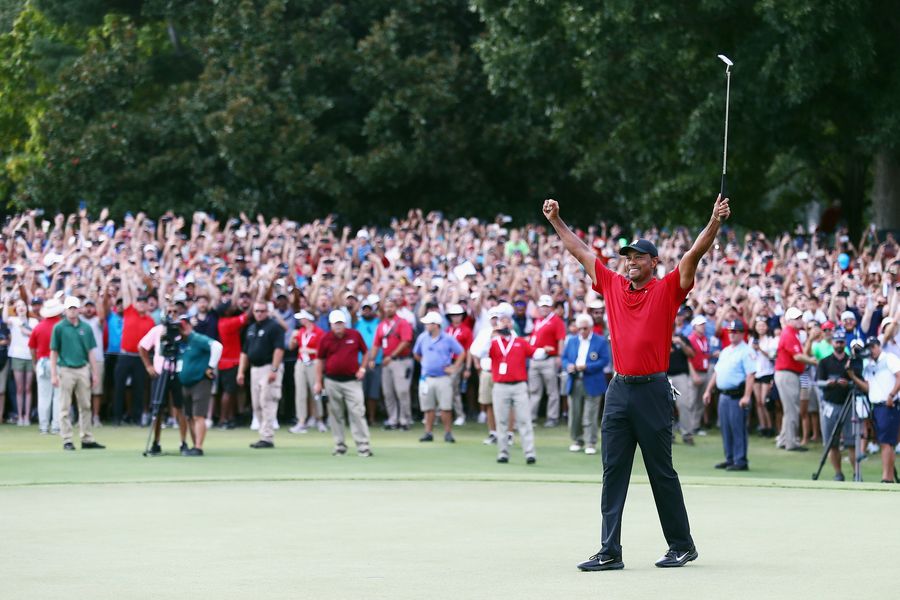 Tiger Woods Wins First Tournament Since 2013