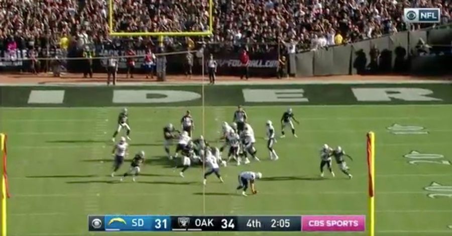Chargers Line Up For Game-Tying Field Goal, Crap Themselves