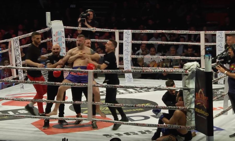 Get A Load Of This Absolutely Nutso Tornado Kick Knockout