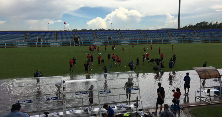 The USMNT&#39;s World Cup Qualifier Might Be A Little Underwater