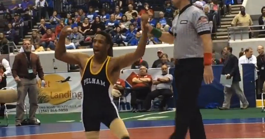 Double Amputee Hasaan Hawthorne Wins Alabama State Wrestling Championship