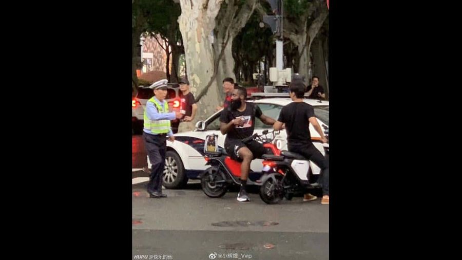 James Harden Pulled Over While Traveling