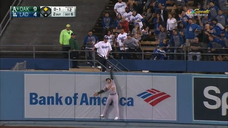 How On Earth Did Trayce Thompson Catch This?