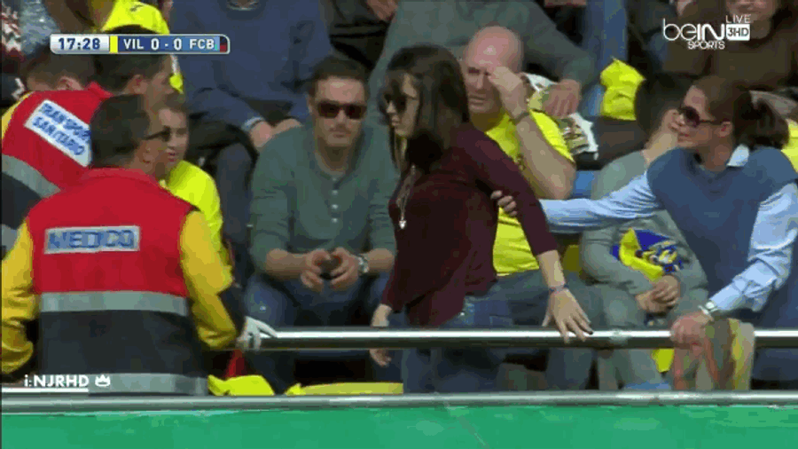 Errant Lionel Messi Shot Breaks A Fan's Wrist And Leaves Her Woozy