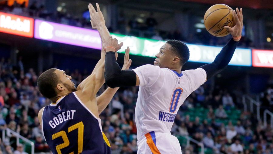 I Don't Think Russell Westbrook Likes Rudy Gobert