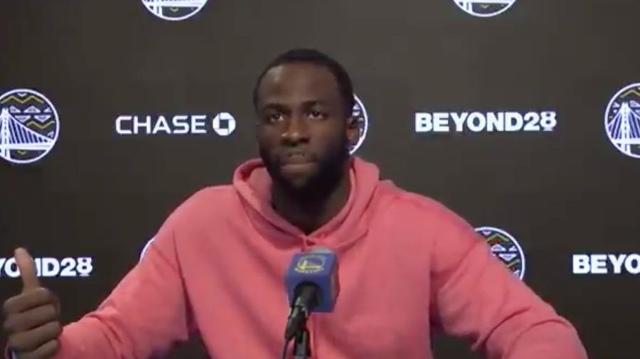 Draymond Green points out problem with NBA and society