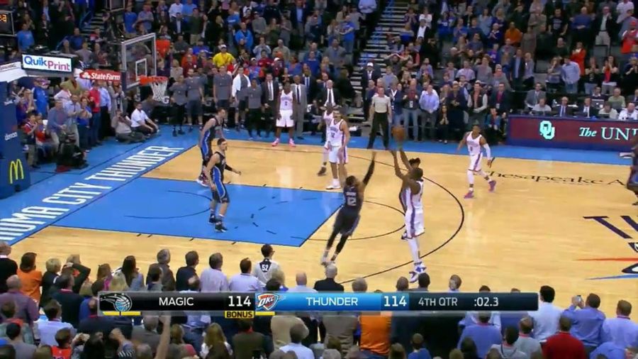 Kevin Durant Sinks Deep Three To Beat The Magic