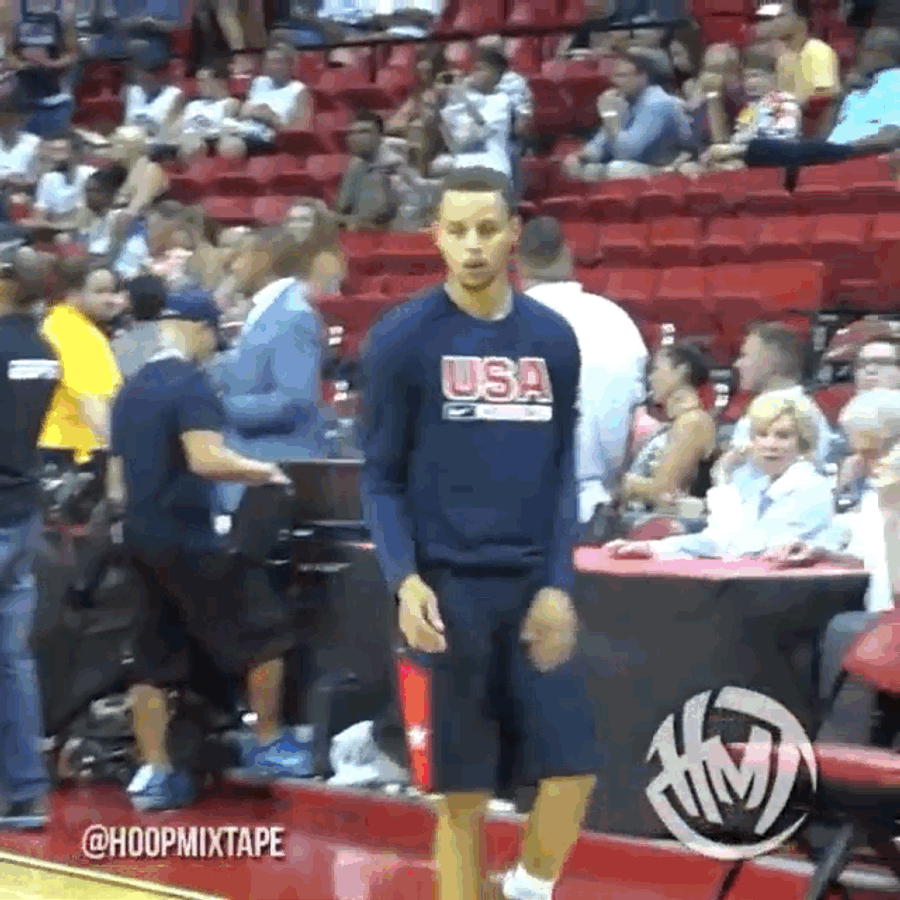 Steph Curry Is Not Trying To Mess With Kenneth Faried