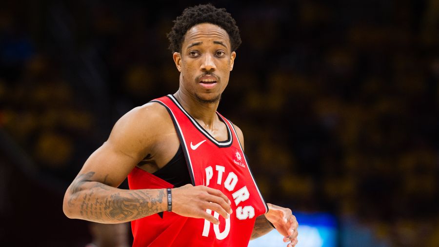 The Raptors Seem To Have Put A Knife In DeMar DeRozan&#39;s Back