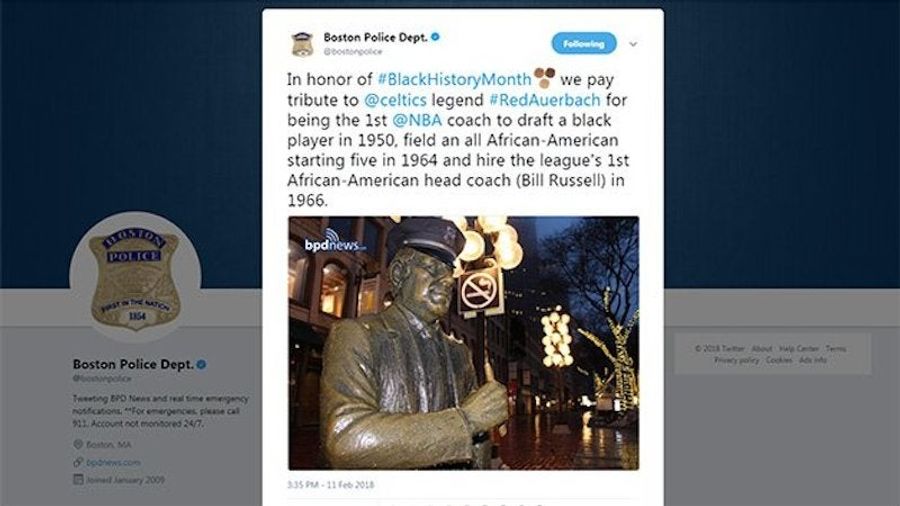 For Black History Month, Boston Police Pay Tribute To White Man Who Coached Black Guys