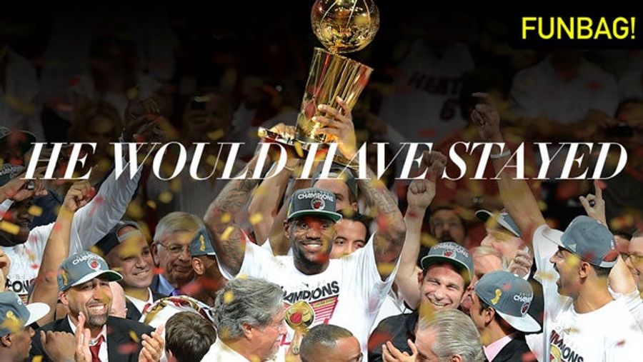 Would LeBron Still Be In Miami If The Heat Had Won Their Third Title?