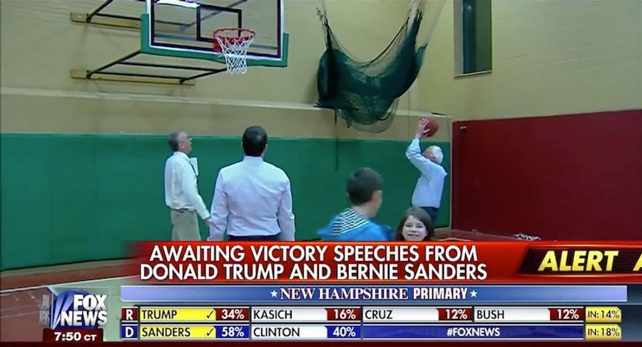 Bernie Sanders Used A Lot Of Elbows In His Pickup Basketball Games