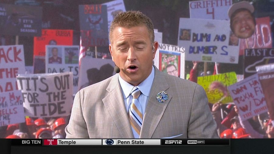 Tits Out For The Tide: Your <em>College GameDay</em> Sign Roundup